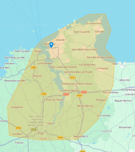 Zone intervention agence Saint Malo